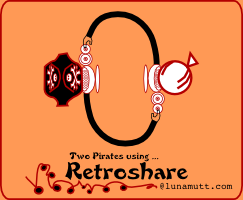 Retroshare v2.0 Two Pirates using RetroShare