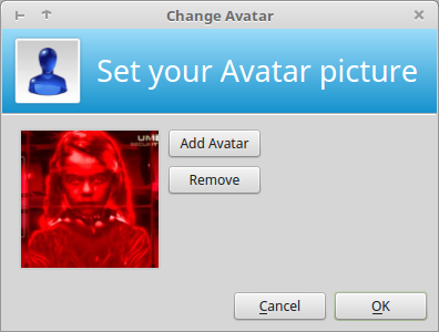 Change Avatar